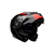 Capacete Bell SRT Modular Ribbon Preto / Vermelho Tam 58 na internet