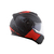 Capacete Norisk FF345 Route Stroke Escamoteável Preto/Cinza/Vermelho - Moto Raja – O Melhor Moto Point de BH!