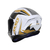 Capacete Axxis Draken Vector Gloss Branco/Dourado - comprar online