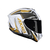 Capacete Axxis Draken Vector Gloss Branco/Dourado - comprar online