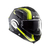 Capacete LS2 FF399 Valiant Line Fosco Preto/Amarelo