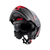 Capacete Givi Hx21 Shiver Fosco Titanium / Vermelho - comprar online