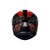 Capacete Axxis Draken Racer Fosco Preto/Vermelho/Cinza - Moto Raja – O Melhor Moto Point de BH!