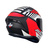 Imagem do Capacete Axxis Draken Z96 Fosco Preto/Vermelho/Branco