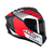 Capacete Axxis Draken Z96 Fosco Preto/Vermelho/Branco - loja online