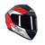 Capacete Axxis Draken Z96 Fosco Preto/Vermelho/Branco - Moto Raja – O Melhor Moto Point de BH!