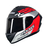 Capacete Axxis Draken Z96 Fosco Preto/Vermelho/Branco - comprar online