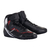 Tênis Impermeável Alpinestars Faster 3 Rideknit Drystar Preto/Prata/Vermelho Brilhante 