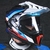 Capacete LS2 Explorer 100% Carbono MX 701 Frontier Carbon Preto/Azul 3x1