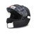 Capacete Bell Qualifier DLX Rally Preto/Branco Fosco