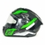 Capacete LS2 Thunder 100% Carbono FF805 C Supra Verde/Branco