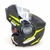 Capacete LS2 FF902 Scope Articulado Skid Preto/Amarelo Fosco