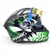 Capacete Shark D-Skwal 2 Penxa Preto/Verde KGY