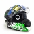 Capacete Shark D-Skwal 2 Penxa Preto/Verde KGY