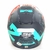 Capacete LS2 FF397 Vector EVO Frequency Fosco Preto/Verde