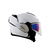 Capacete LS2 FF399 Valiant Monocolor Branco - Moto Raja – O Melhor Moto Point de BH!