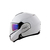 Capacete LS2 FF399 Valiant Monocolor Branco