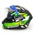 Capacete Shark D-Skwal 2 Penxa Preto/Verde KGY