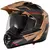 Capacete X11 Crossover Adventure Areia Brilho