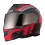 Capacete X11 Revo Pro Eleven Sv C/Viseira Extra Vermelho