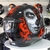 Capacete Axxis Eagle Lady Catrina Preto e Vermelho