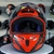 Capacete Axxis Draken Dekers Gloss Vermelho Preto