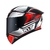 Capacete KYT TT Course Tourist Vermelho/Preto