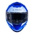 Capacete LS2 FF800 com Viseira Solar Slant Azul/Vermelho