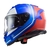 Capacete LS2 FF800 com Viseira Solar Slant Azul/Vermelho