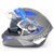 Capacete Shark D-Skwal 2 Hallder Cinza/Azul Fosco ABA