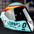 Capacete KYT TT Course Jaume Masia Leopard Spain