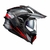 Imagem do Capacete LS2 Explorer MX 701 Frontier Titanium/Vermelho