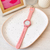 Reloj silicona números rosa oscuro - cod:ly02856 - comprar online