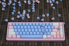 kit Teclado Jris65 Pink - LatamKeys