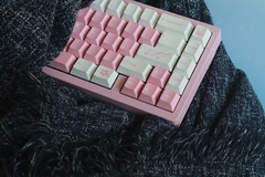 kit Teclado Jris65 Pink - tienda online