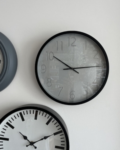 Reloj de Pared Nolita Black & Grey - comprar online