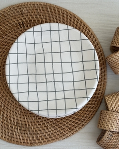 Plato de Postre Grid Set x6 - comprar online