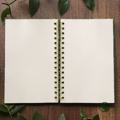 Cuaderno argollado papel liso Oso de Anteojos & Frailejones - Solar Arts&Crafts  | Diseño, regalos | Inspirados en Colombia