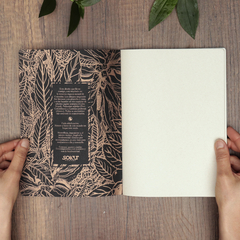 Cuaderno Arbolario Negro - Solar Arts&Crafts  | Diseño, regalos | Inspirados en Colombia
