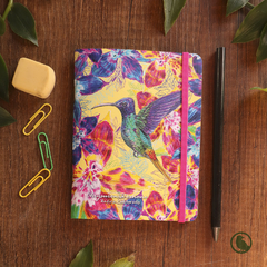 Libreta pequeña colibrí Zafiro