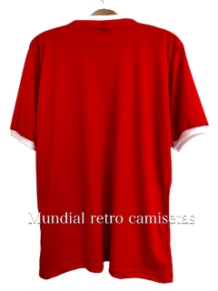 Camiseta CCCP URSS roja escote V - MUNDIAL RETRO CAMISETAS