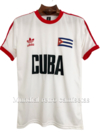 Camiseta Cuba blanca decada 80tas