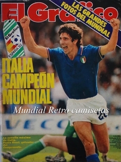 Camiseta Italia 1982