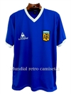 Camiseta Argentina 1982 - 1986 azul