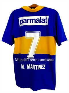 Camiseta Boca PARMALAT HOMEJAJE Campeones 1992 - comprar online