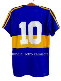 Camiseta Boca Maradona campeon 1981 en internet