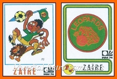 Camiseta Zaire mundial 1974