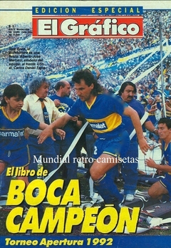 Camiseta Boca PARMALAT HOMEJAJE Campeones 1992 - MUNDIAL RETRO CAMISETAS