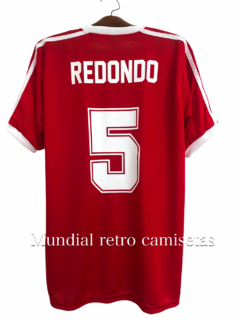 Camiseta Argentinos Juniors F. Redondo 1988 roja - MUNDIAL RETRO CAMISETAS