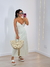 Vestido Feminino em Linho com Fenda Lateral - loja online